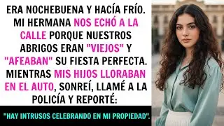 ‘Tus Hijos Arruinan Mis Fotos De Navidad, Lárguense’, Gritó Mi Hermana. No Sabía Que La Casa Es MÍA