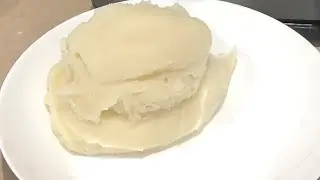 How to Make Pounded Yam with a Food Processor | Smooth & Stretchy Nigerian Recipe