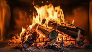 Fireplace for Sleep | Fireplace 101 &ndash; Crackling Fire Sounds for Deep Sleep & Relaxation (No Music)