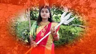 नवरात्रि में माँ दुर्गा का अद्भुत स्वरूप ... 🙏 🌺👣🚩🪔#navratri #matarani #whatsappstatus #aarti #maa 