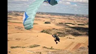 Fun ridge soaring and speed flying on the GIN Bobcat Glider Hike Fly