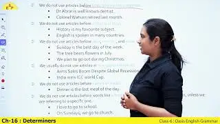 Ch 16 Determiners
