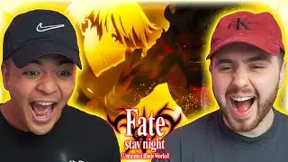 GILGAMESH VS BERSERKER! - Fate/Stay Night Unlimited Blade Works Episode 15 & 16 REACTION + REVIEW!