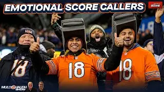 Emotional Score callers react to Bears' wild win over Packers in playoffs | Mully & Haugh