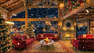 Winter Relax by the Fireplace ❄️ Crackling Fire, Gentle Piano & Warm Atmosphere