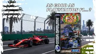 F1 Challenge on Sega Saturn A Hidden Game of 32Bit Racing