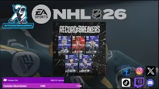 NHL 26 - HUT - neuer Event: Record Breakers - alle Spieler, Sets, Fakten + 92er Meilenstein Kane