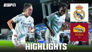 Real Madrid in PARTY MODE vs. Roma 💃 | UEFA Women's Champions League Highlights