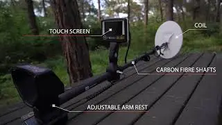 UIG GOLD DIGGER device, gold, and precious metals detector with seven different search systems