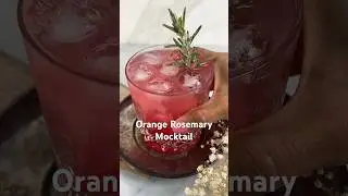 Orange Rosemary Mocktail