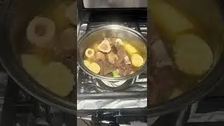 Nilaga Beef neckbone & bone marrow (my versio )