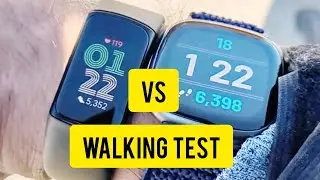 Fitbit Charge 6 vs Versa 4 Walking Test: Steps, Sunlight, Heart Rate Compared