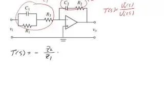 ME 340: Example - Finding the Transfer Function of an OP-Amp Circuit #2