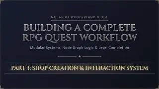 Building a Complete RPG Quest Workflow &ndash; Part 3: Shop Creation & Interaction System