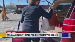 Over 200 Jacksonville military families receive gift cards, gifts ahead of the holiday season