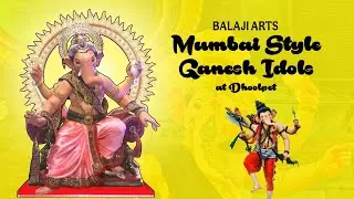 Mumbai Style Ganesh Idols at Dhoolpet 2025 || Balaji Arts || Unique Ganesh Idols at Doolpet 2025