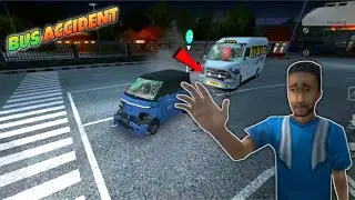 School Trip Se Wapas Aate Hi Accident 😱 | Police Checking Bus Simulator Indonesia #nonugamingyt