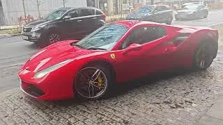 Ferrari V80GTB | New Edition Ferrari V8 2016 Model. Red Ferrari Sports Car. Ferrari Revving Sound.