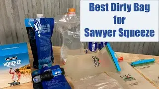 Best Sawyer Squeeze Gravity Dirty Bag 🥇CNOC Vecto Water Container Review
