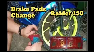 Brake Pad Replacement (RCB Brake Pad S series) Raider 150