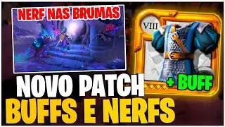 🔥 PR&Eacute; PATCH DOS NOVOS BUFFS E NERFS DA GRANDE ATUALIZA&Ccedil;&Atilde;O DE 2026! - Albion Online