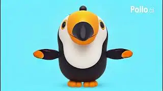 ola sou seu amigo tucano #ia #shorts #animation #funny #cartoon #cute #viral
