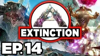 ARK: Extinction Ep.14 - WINTER WONDERLAND 2018 PRESENT, CHRISTMAS T-REX! (Modded Dinosaurs Gameplay)