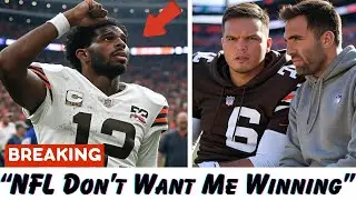 Shedeur Sanders EXPOSES NFL RIGGED After Browns Bench Him !