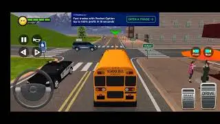 School Bus Simulator Driving Game School Duty Mode Level 14 #schoolbussimulator #schoolduty #level14