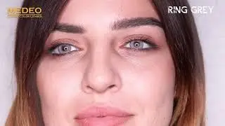 Medeo Ring Grey Contact Lenses