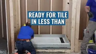 Tile Redi Shower Pan for DIY Projects