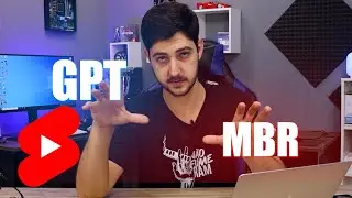 QUAL A DIFEREN&Ccedil;A ENTRE CRIAR UMA UNIDADE DE DISCO EM GPT OU MBR?#SHORTS