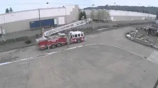 Aerial ladder for rescue