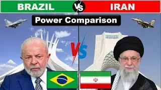 Brazil vs Iran || Military Power Comparison 2025