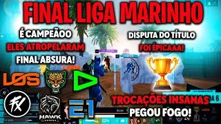 É CAMPEÃOO! RUSH LOS LOUD FLUXO ALPHA7! FOI DECIDIDO NA ULTIMA QUEDA! PEGOU FOGO FINAL LIGA MARINHO