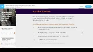Portfolio Articulate Rise - Carry Out Whs Requirements