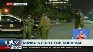 Situation outside parliament following Sonko's impeachment hearing
