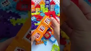 Fun house building blocks are here. The shapes are changeable and can be assembled at will. It can