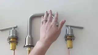 WOWOW 2 Handles 8 inch Widespread High Arc Bathroom Faucet Review