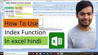 Ms Excel- index Functions in hindi