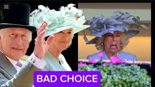 Queen Camilla Wore Dior, a TERRIFIC Treacy Hat... and a TERRIBLE Expression at Royal Ascot!