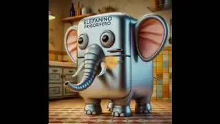 Elephantino frigorifero #frige #elephant #italian #brainrot