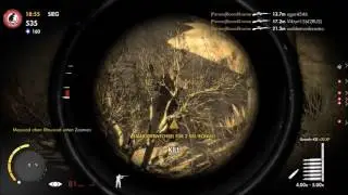 Sniper Elite 3 TDM Canyon Outpost PW400 kill streak [Parano]Boandlkramer