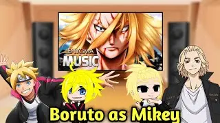 Família Uzumaki e Uchiha Reagindo ao Rap do Mikey Invencível ( Boruto as Mikey ) ( Tokyo Revengers )