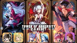 Carlotta, Brant and Camellya dominate the T.O.A Reset. -  Wuthering Waves 2.5