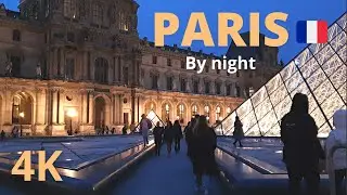 Paris, France - best night in the city of lights - Paris 4K