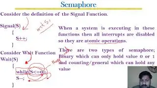 Lecture 10 Semaphores (Binary and Counting)