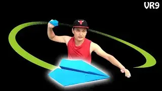 C&oacute;mo Hacer un Avi&oacute;n de Papel BOOMERANG ver 9 | COMO DOBRAR UM AVI&Atilde;O BOOMERANG PLANE