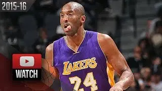 Kobe Bryant Full Highlights at Spurs (2016.02.06) - 25 Pts, Last Game in San Antonio