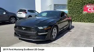2019 Ford Mustang Shadow Black Dark Ceramic w/Cloth Bucket Seats madera Visalia Fresno Financing Cl